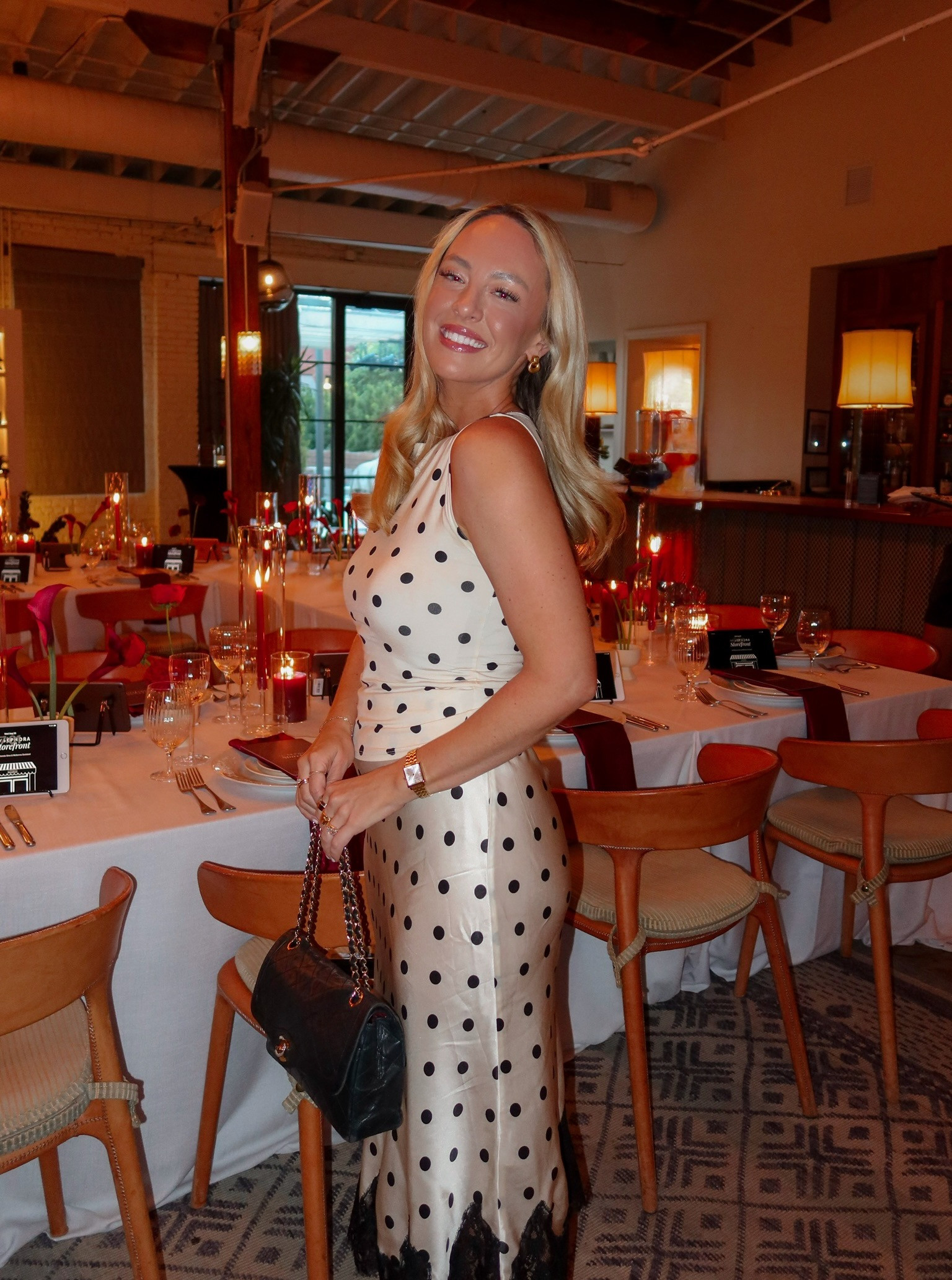 Reformation set 
Classic Chanel bag for dinner with Sephora in Nashville ✨

#LTKdayinmylife #LTKSeasonal #LTKootd