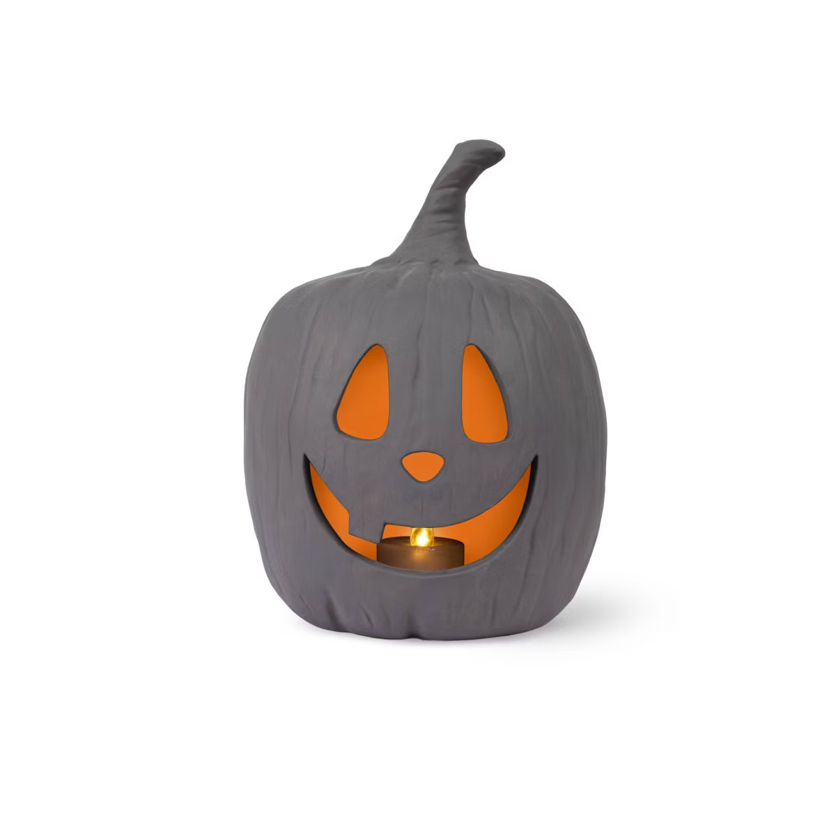 Terracotta Pumpkin LED Gray - Bullseye's Playground™ | Target