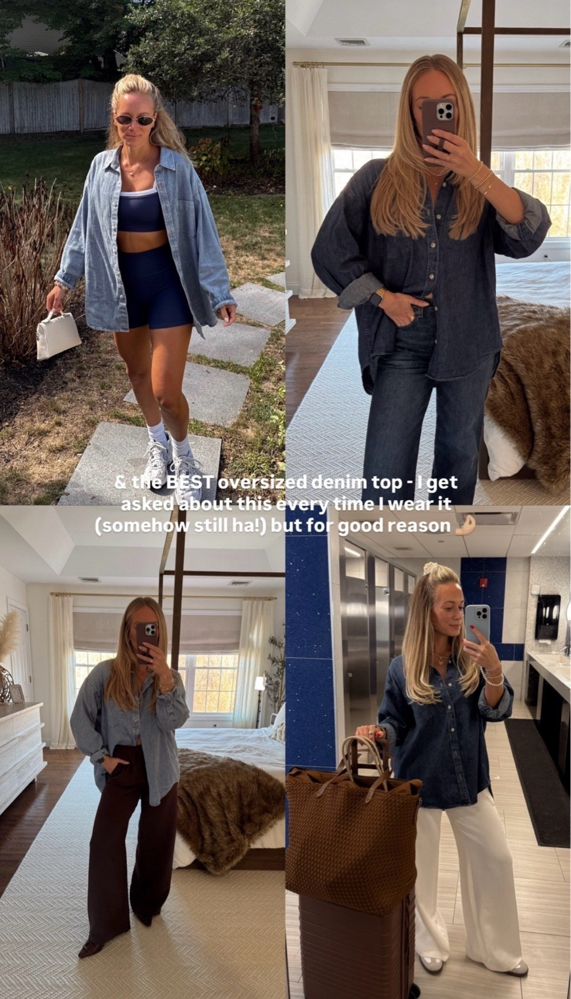 Up to 50% off @Aritzia sale happening now! 

Aritzia oversized denim top, closet, staple to buy in the Aritzia sale! Wearing size medium, colors are be about dark blue, and 7 years picture this blue!

#LTKootd #LTKSaleAlert