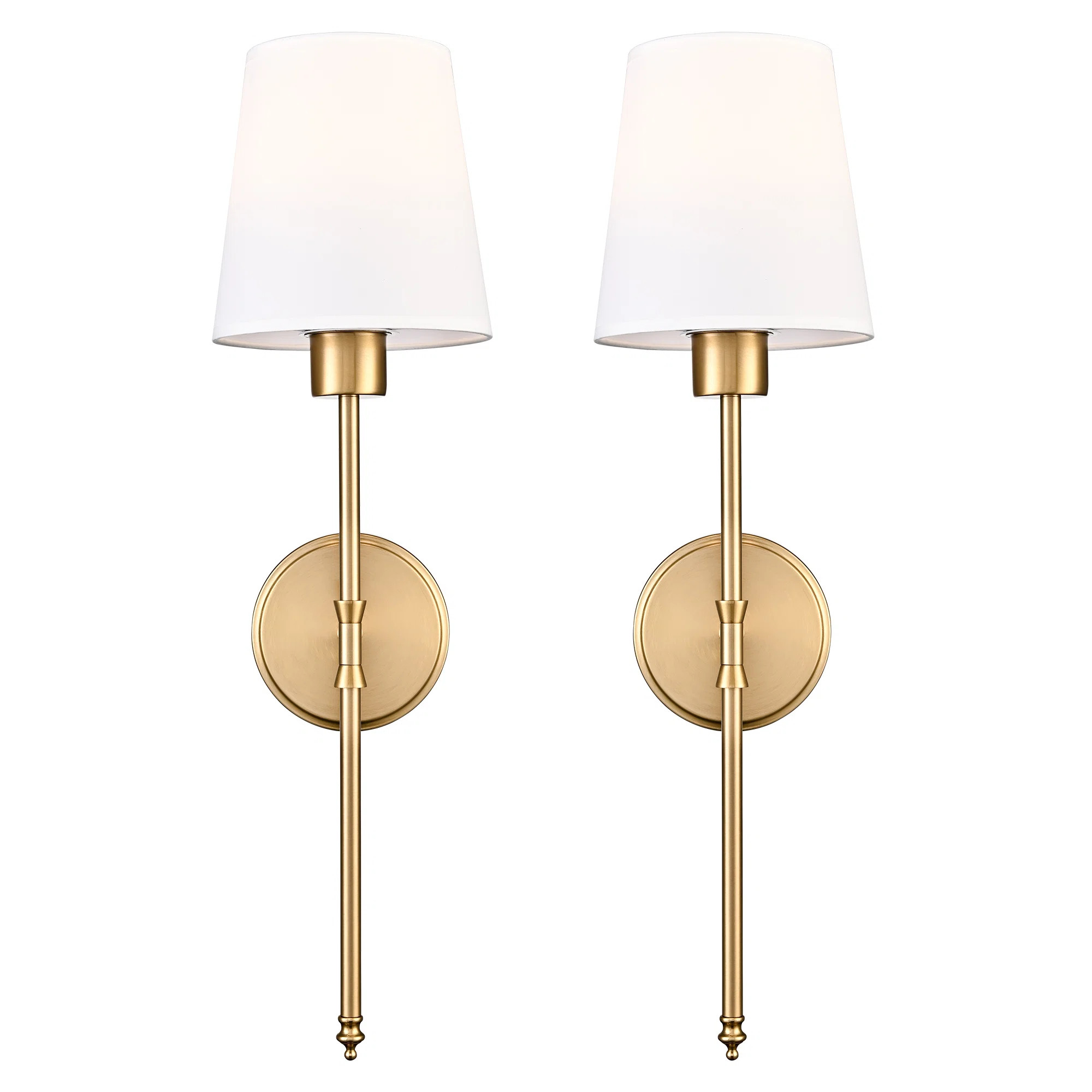 Battery Operated Wall Sconce Set Of 2 | Wayfair North America