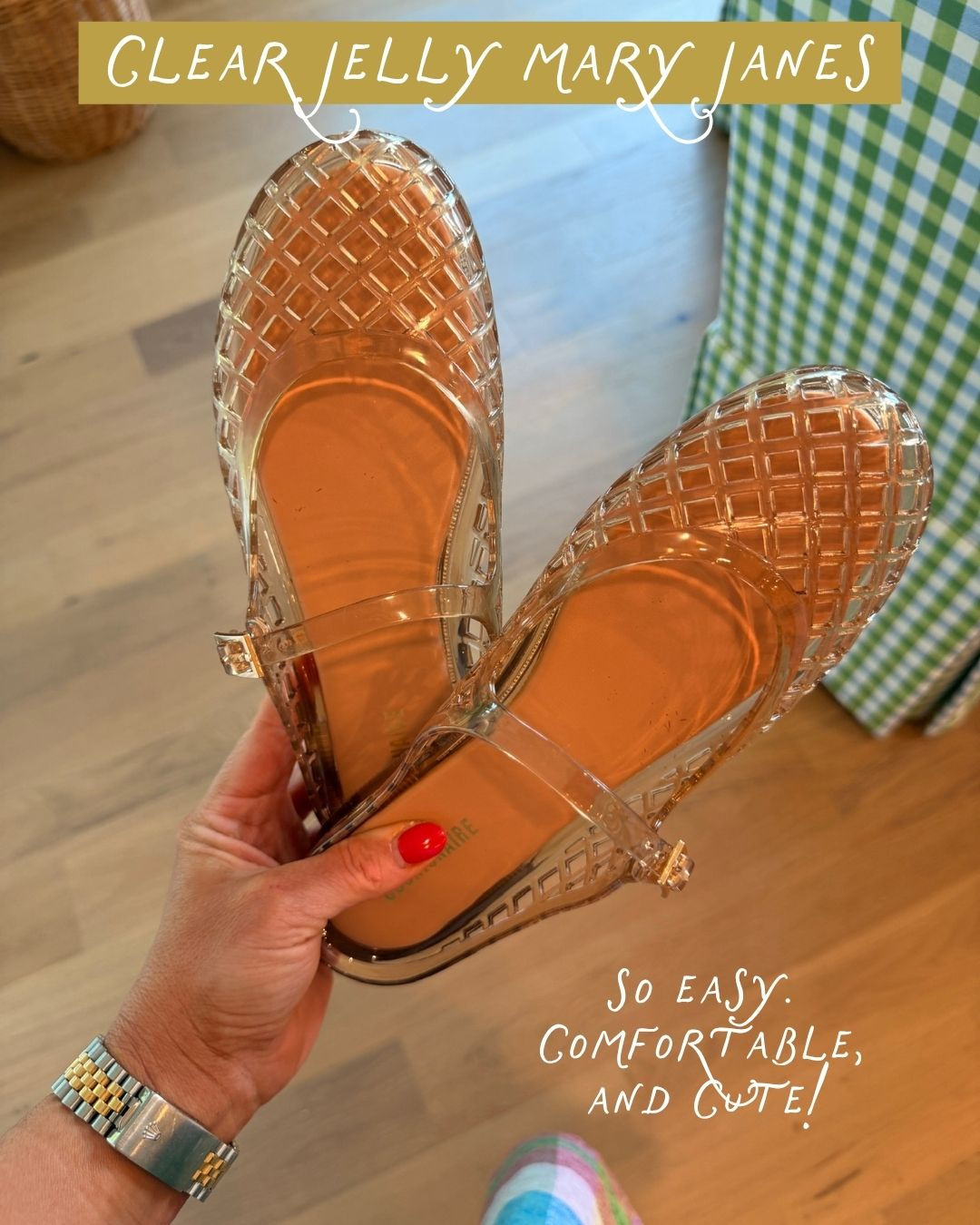 Clear jelly Mary Janes?! These are so easy, comfortable, and cute!!

#LTKgrwm #LTKootd #LTKSeasonal