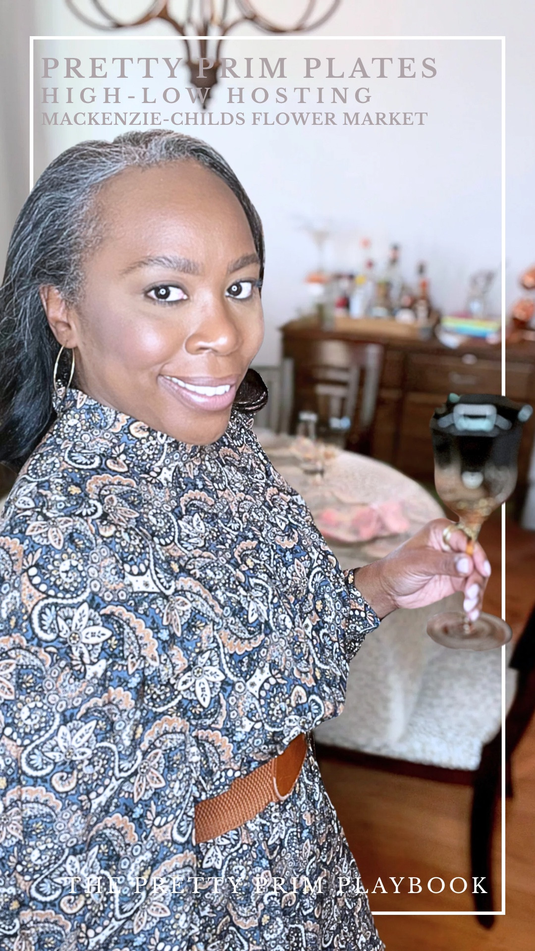 Pretty Prim Plates: High–Low Hosting 
 The Flower Market canapé plates are where the charm comes in. I love using these for desserts, small bites, or even a little moment on a weekday table.

They add personality without taking over and they mix beautifully with simple white or neutral plates.
 Linked here if you love a statement with restraint.