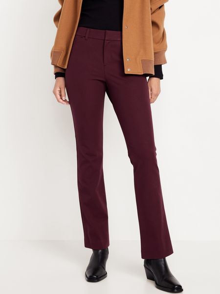 High-Waisted Pixie Flare Pants | Old Navy (US)