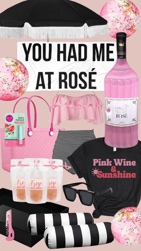 Rosé summer pool party theme...
perfect for a girls night or bachelorette party.

Girls weekend, pink and black party, frosé party, adult pool party, theme pool party, summer party

#LTKwedding #LTKparties #LTKSeasonal