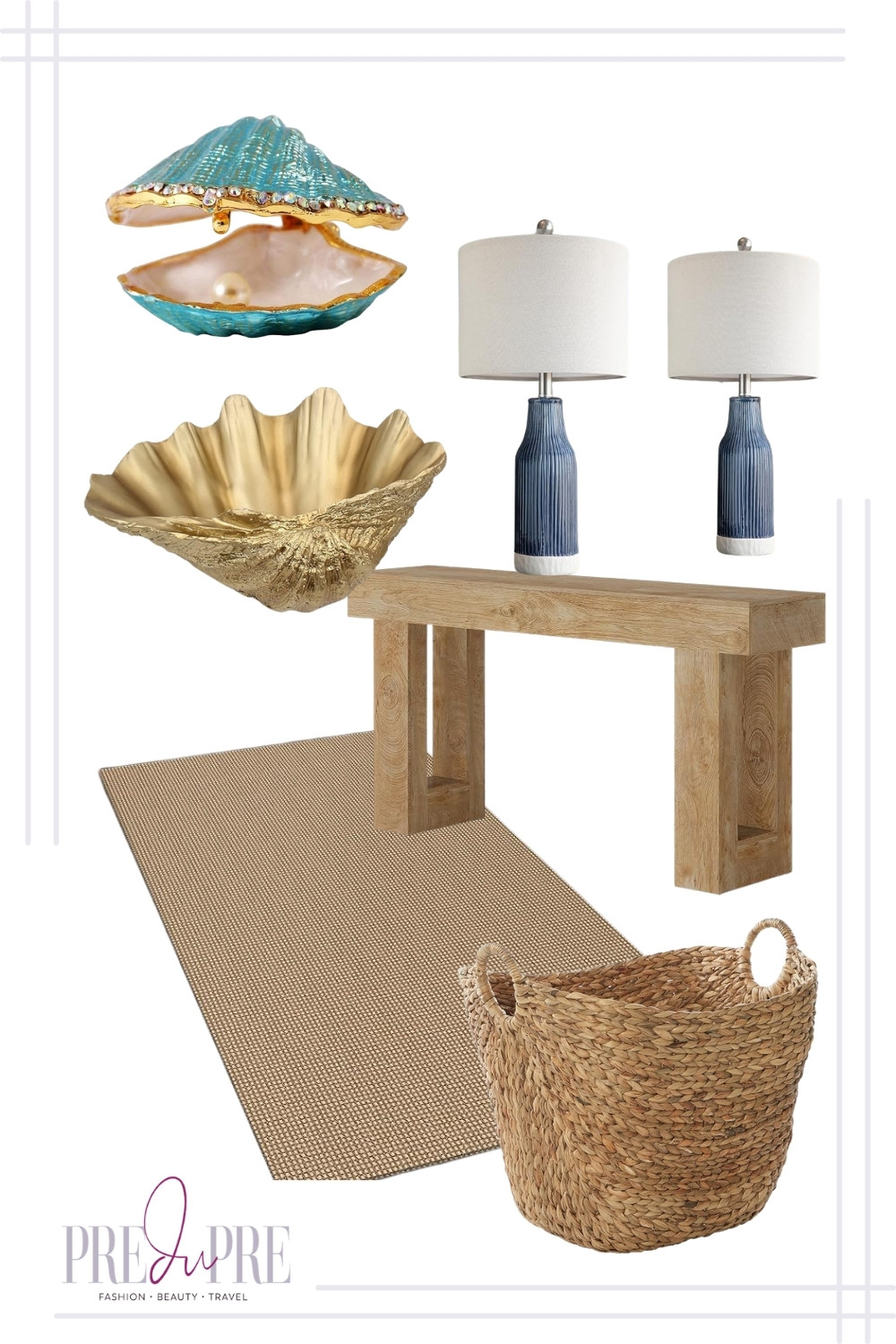 Add a coastal charm to your home with this sea-inspired entryway setup. From natural woven baskets and sandy-toned console tables to shell accent bowls and deep blue lamps, this look brings effortless beach vibes indoors. Perfect for summer decorating or year-round breezy aesthetics.
#coastaldecor #entrywayinspo #amazonhomefinds #beachyvibes #decorunder100 #ltkhome #homedecor 

 #LTKHome #LTKFindsUnder100 #LTKStyleTip