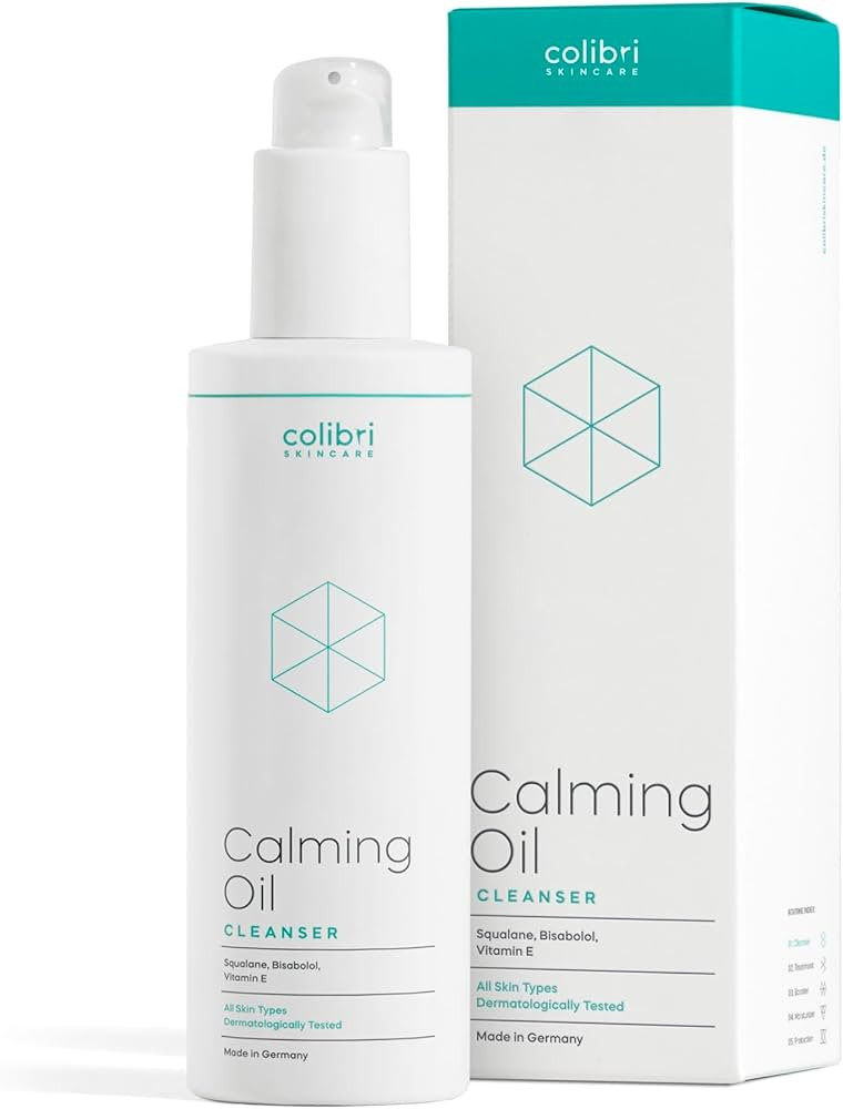 colibri skincare Calming Oil Cleanser 200ml - sanftes Reinigungsöl zur Gesichtsreinigung gegen w... | Amazon (DE)