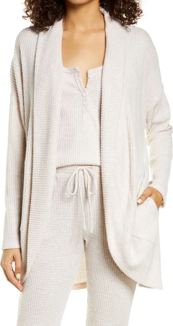 Cocoon Waffle Knit Cardigan | Nordstrom Rack