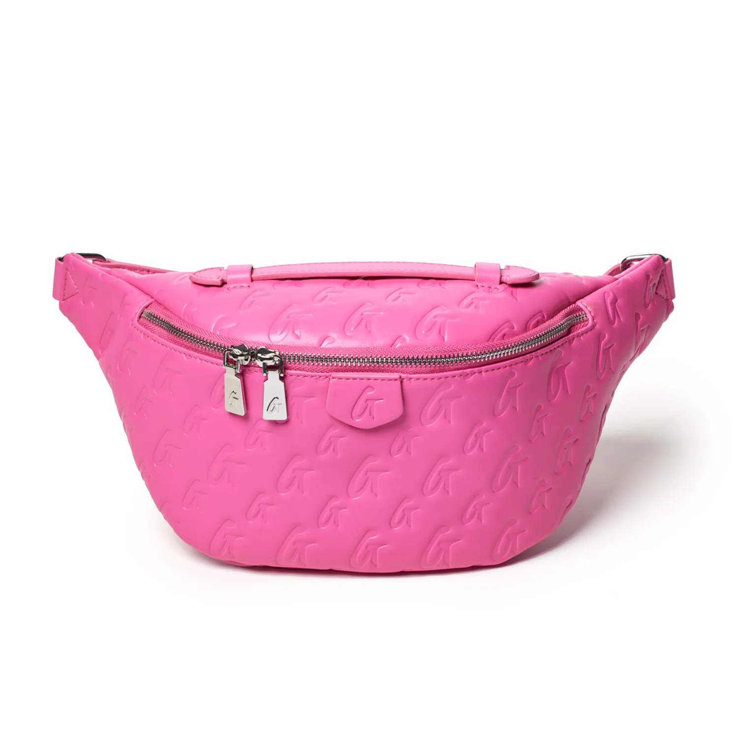 MONOGRAM FANNY PACK - HOT PINK | Glam-Aholic Lifestyle