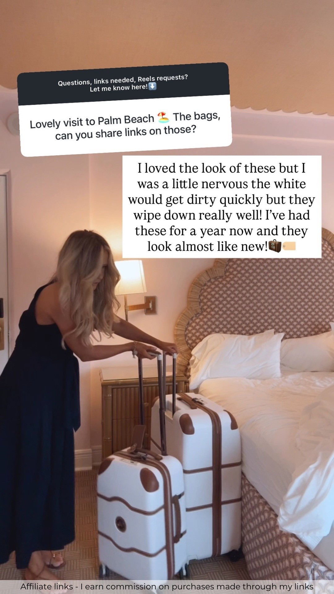 Affiliate links - I earn commission on purchases made through my links | luggage set Amazon 

#LTKTravel