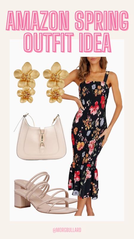 Spring Outfit Ideas | Amazon Spring Look | Spring Dress

#LTKfindsunder50 #LTKstyletip #LTKfindsunder100