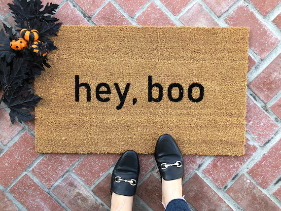 Halloween doormat / Funny Welcome Mat / Custom Doormat / Unique Gift / Fall Decor / Cute Doormat / H | Etsy (CAD)