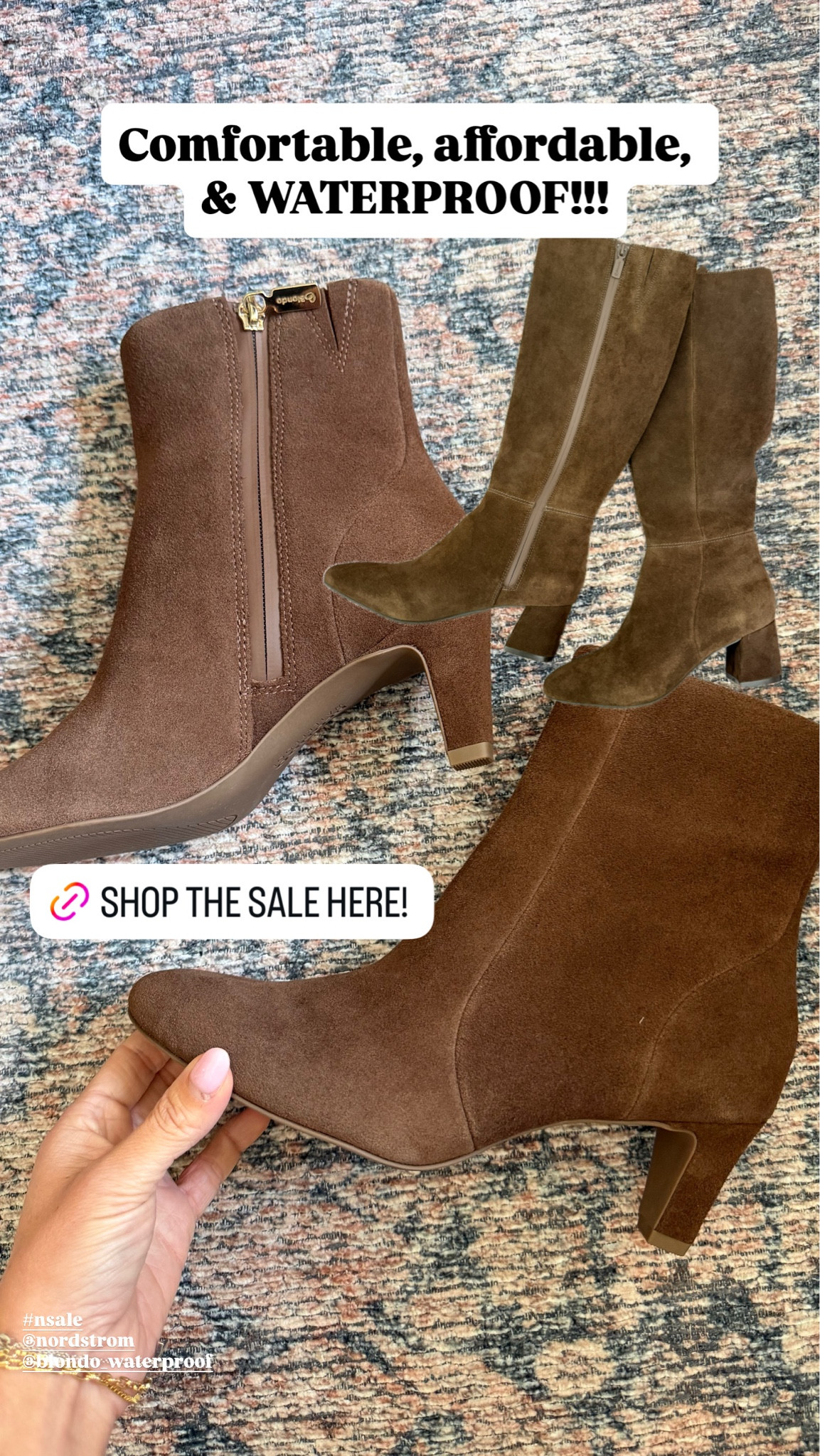 Blondo waterproof boots from the Nordstrom anniversary sale!

#LTKSaleAlert #LTKSeasonal #LTKootd