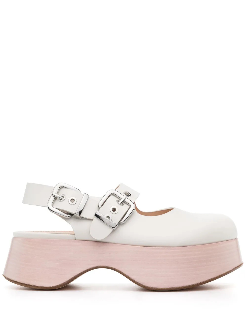 Olisca 60mm leather pumps | Farfetch Global