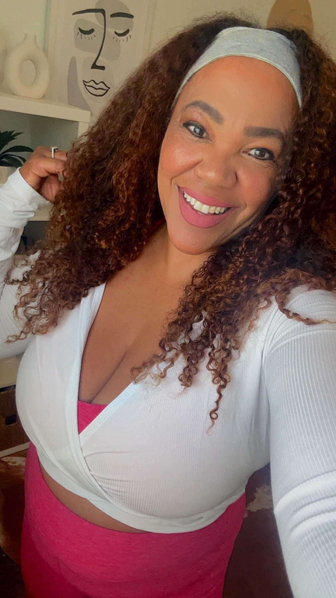 Gym style that works for errands (or Pilates if that’s your thing) ✨
Sizing - wrap top large, tank top and leggings xl

#LTKOver40 #LTKMidsize #LTKActive