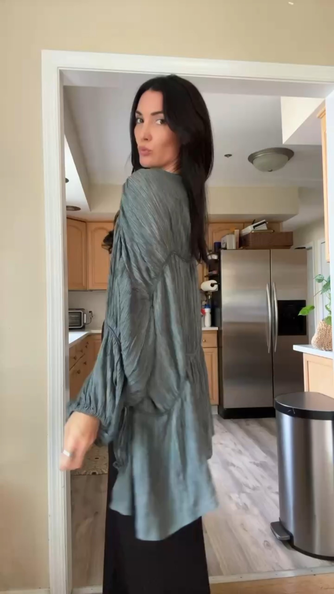 Free People duster. One of my favorite finds! Under $100 and comes in more colors

#LTKFindsUnder100 #LTKSeasonal