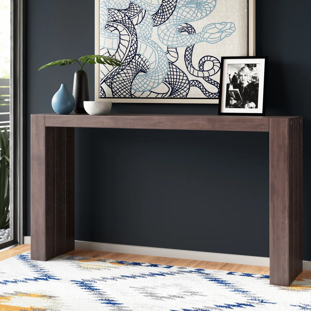Finnegan U-Shaped Console Table | Wayfair North America
