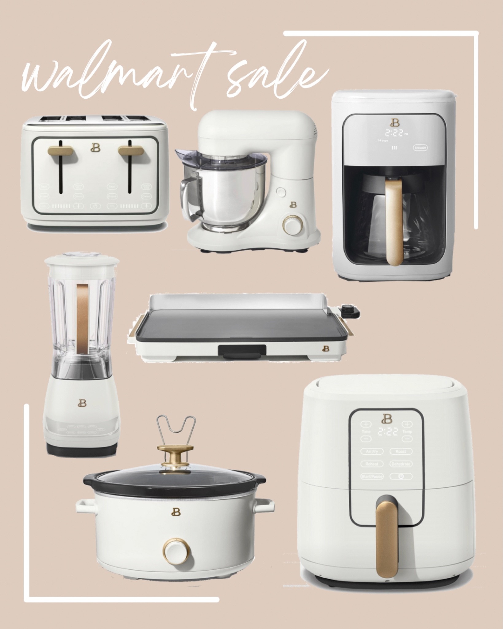 Walmart kitchen appliances on sale! Love this brand & the beautiful, muted colors it offers 

#LTKsalealert #LTKhome #LTKCyberweek