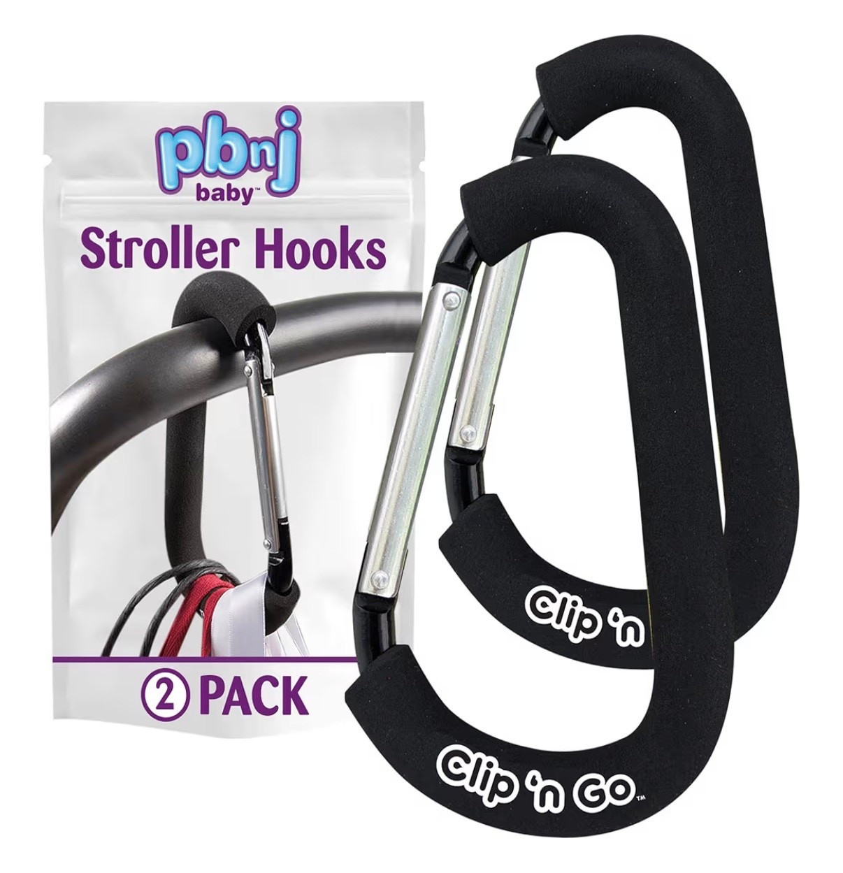 Stroller Hooks for Hanging Diaper Bags - Mommy Stroller Clip and Stroller Accessories Organizer Hook - Large Carabiner Clips for Mom Purse Shopping Grocery Bag and Accessory - (2 Pack) (Carabiner)

Baby must havee

#LTKBaby #LTKKids #LTKTravel