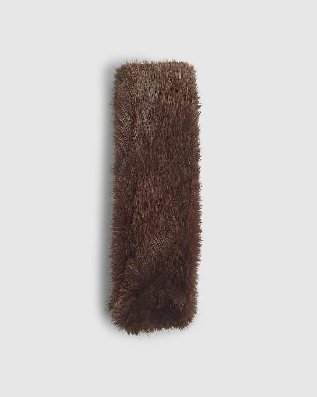 Brown Oversized Faux Fur Scarf | River Island UK & IE
