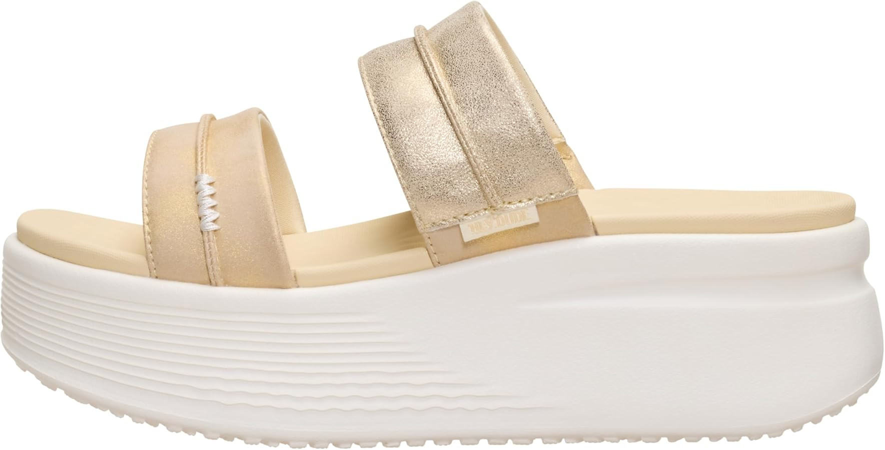 HEYDUDE Womens Austin Slide Classic Platform Sandal | Lightweight Everyday Slide with Contoured E... | Amazon (US)