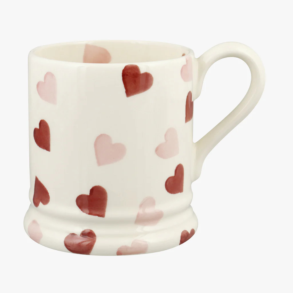 Pink Hearts 1/2 Pint Mug | Emma Bridgewater (UK)