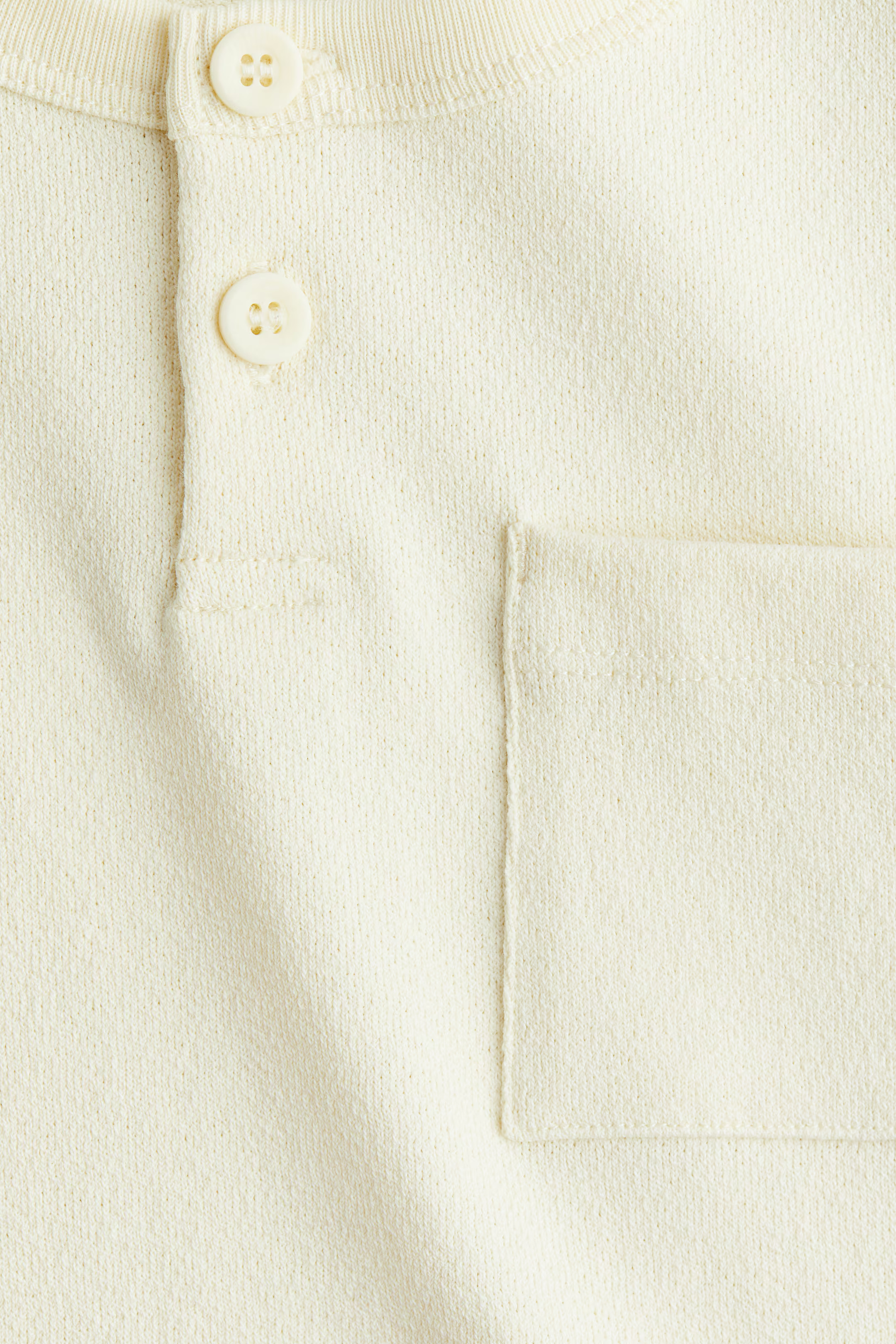 Textured Henley Top | H&M (US + CA)