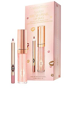 Charlotte Tilbury Glossy Fresh Pink Lip Duo from Revolve.com | Revolve Clothing (Global)