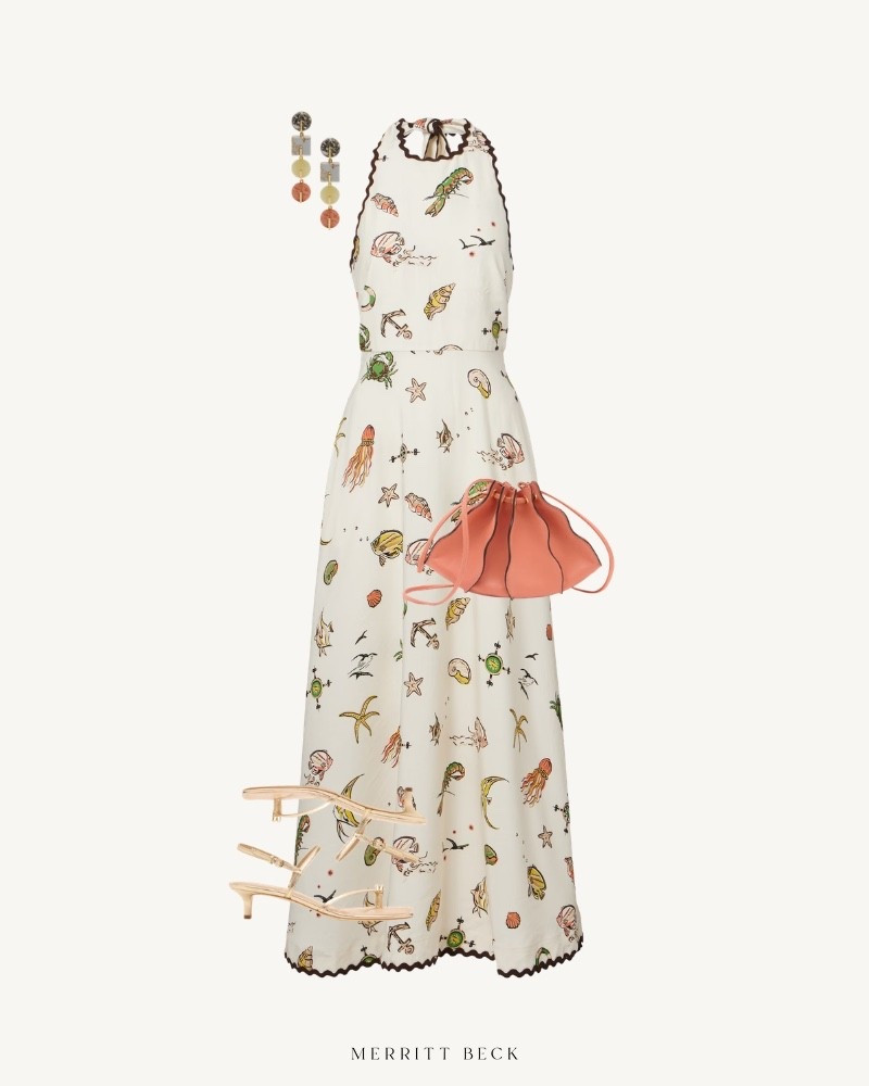 Adore this dress for a vacation! Such a fun print 🐙

#LTKootd