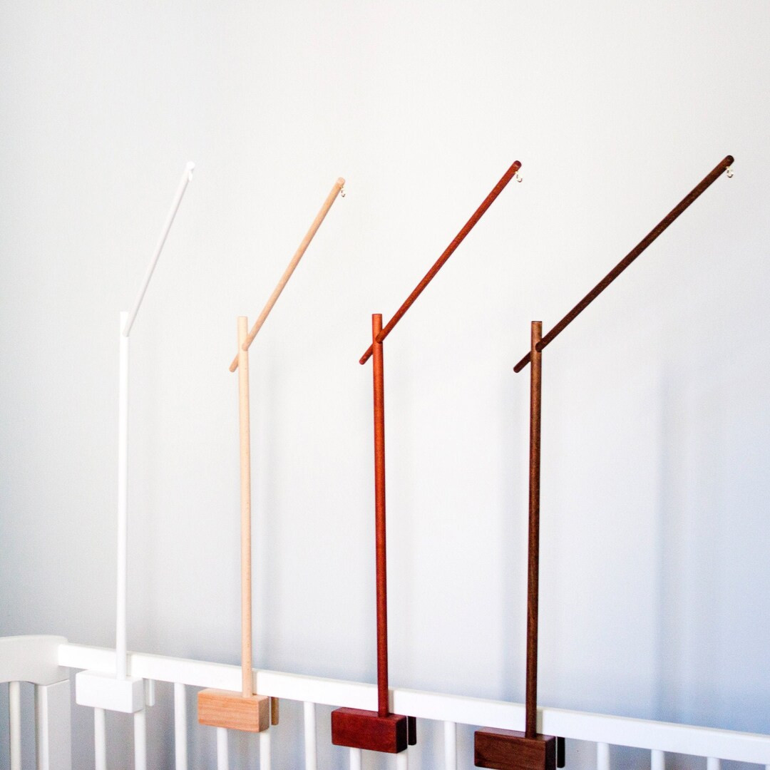 Eco Natural Baby Mobile Hanger 75х40cm (30x16''), Baby Crib Wooden Mobile Arm, Baby Mobile Crib ... | Etsy (US)