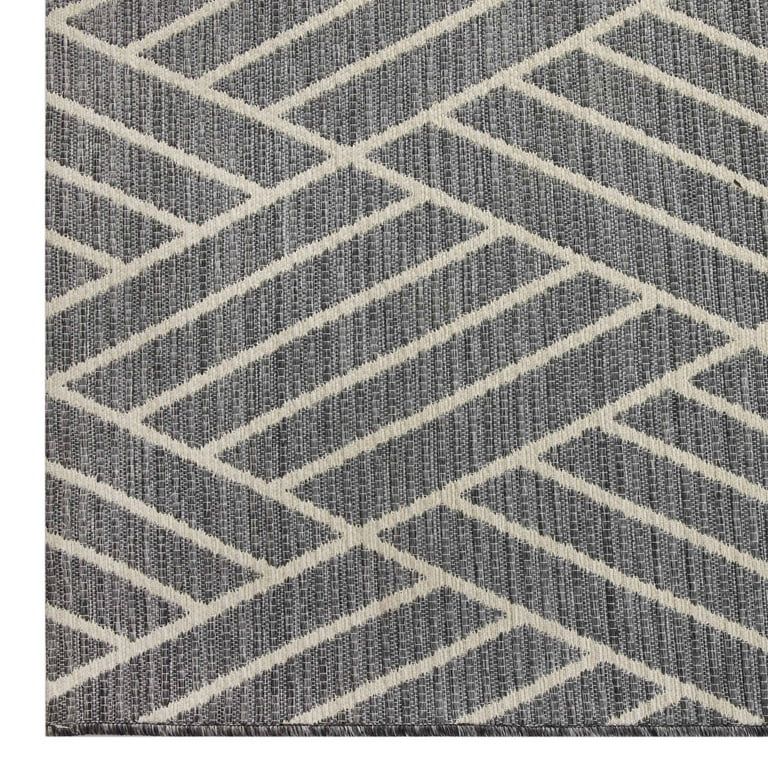 Better Homes & Gardens, Diamond Outdoor Rug - 7"x 10" - Charcoal | Walmart (US)