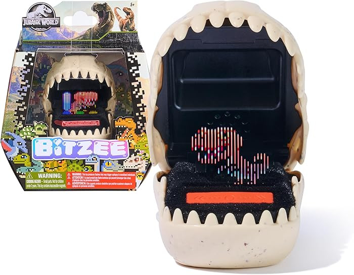 BITZEE, Jurassic World Interactive Dinosaur Toy with 25 Dinosaurs Inside, Great for Easter Gifts,... | Amazon (US)