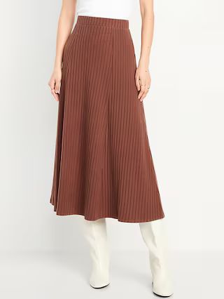 Cozy Ribbed Maxi Skirt | Old Navy (US)