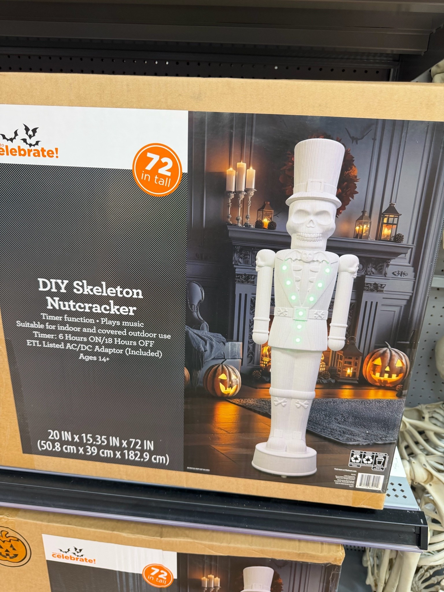 💀 WAIT…this Halloween nutcracker is SIX FEET TALL?! 🎃👀

It lights up, plays music AND has a timer! This is the kind of Halloween find that completely transforms your porch or entryway—and I have a feeling it’s going to disappear FAST. 🖤

Save this + grab it while it’s still in stock! 🛒

#LTKHalloween #HalloweenDecor #SpookySeason #HalloweenFinds #LTKHome

#LTKSeasonal #LTKHome