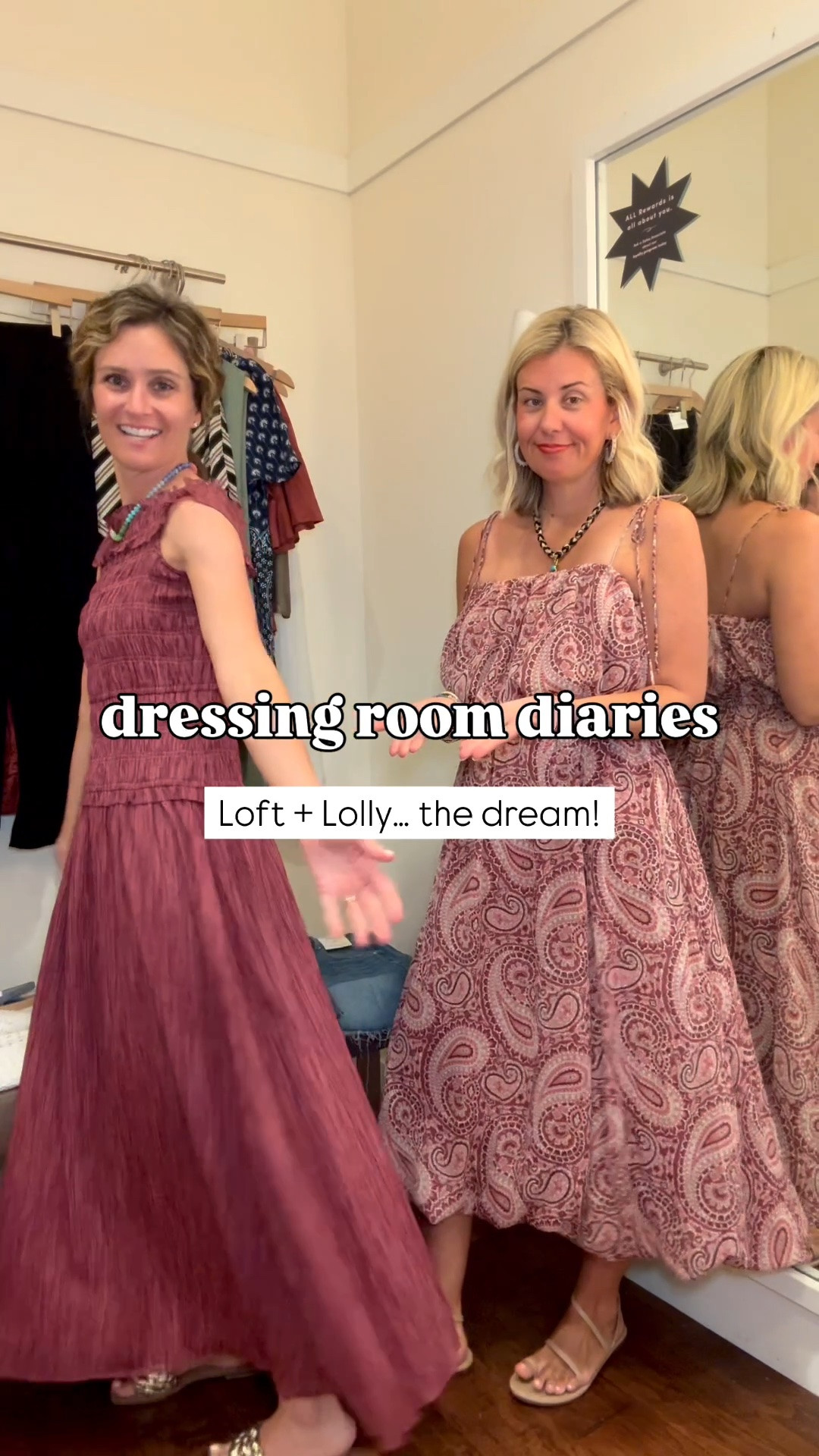 Loft try-on with Lolly coming up!! 
Unbelievable deals going on right now! Pieces that we are wearing now and into fall! 
My Sizing:
Paisley dress - small petite
Black twist dress - small petite
Stripe set - top xs & skirt 2
Eyelet Dress - xs petite 
T-shirt dress - xs
Tank - xs
Jeans - 25P
Sweater - xs

#LTKdayinmylife #LTKSaleAlert #LTKSeasonal