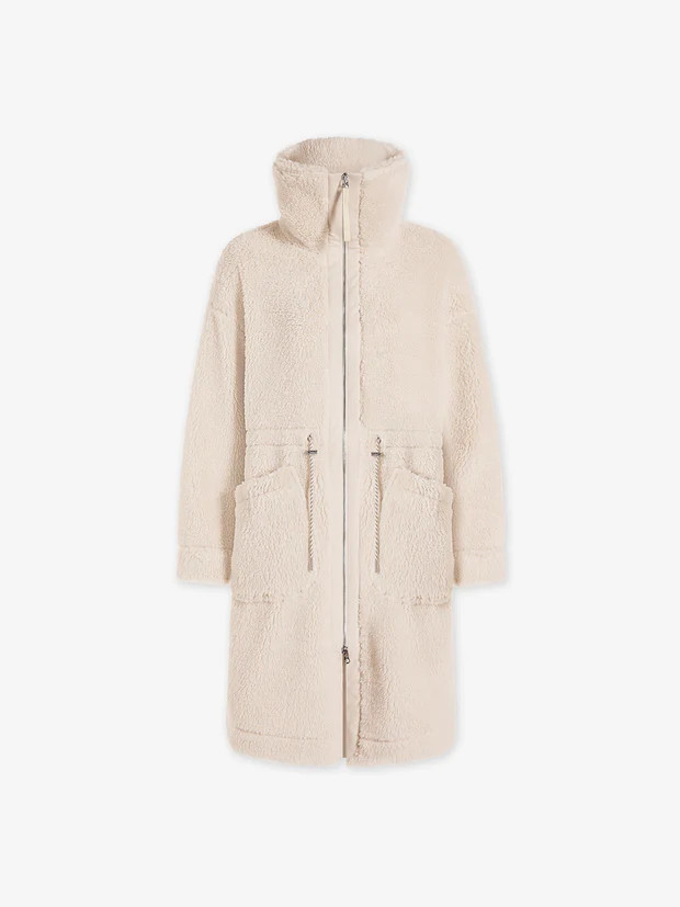 Logan Sherpa Coat | Varley US | Varley USA