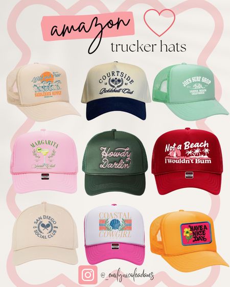 Amazon Trucker Hat!💗

#LTKSaleAlert #LTKParties #LTKActive