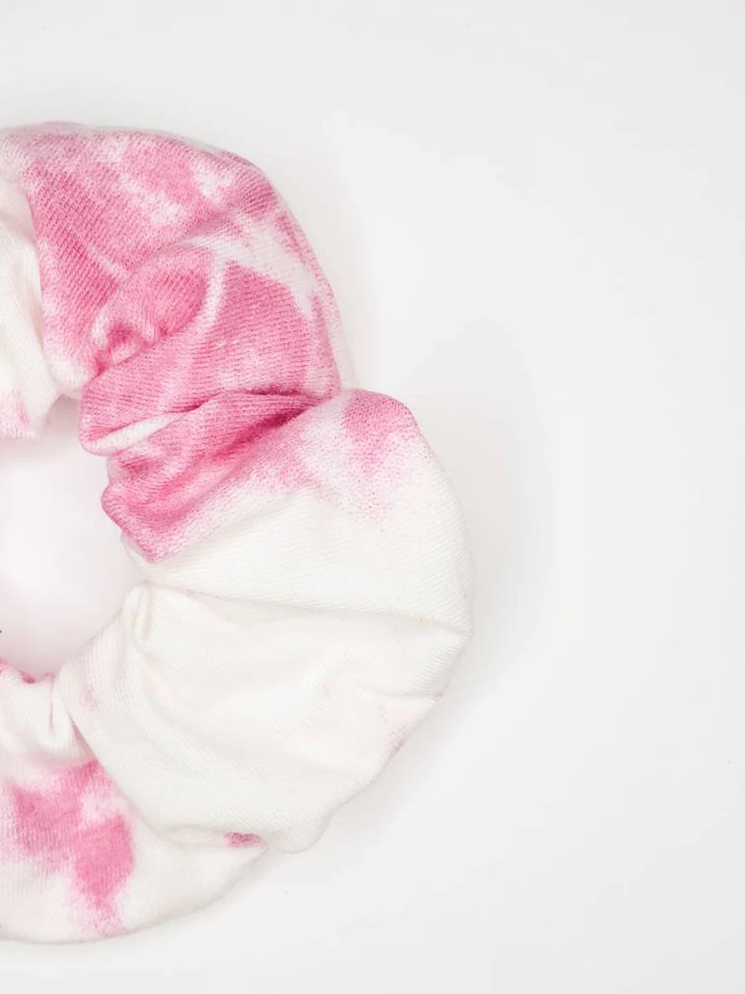 Pink Tie Dye Scrunchie - Etsy | Etsy (US)