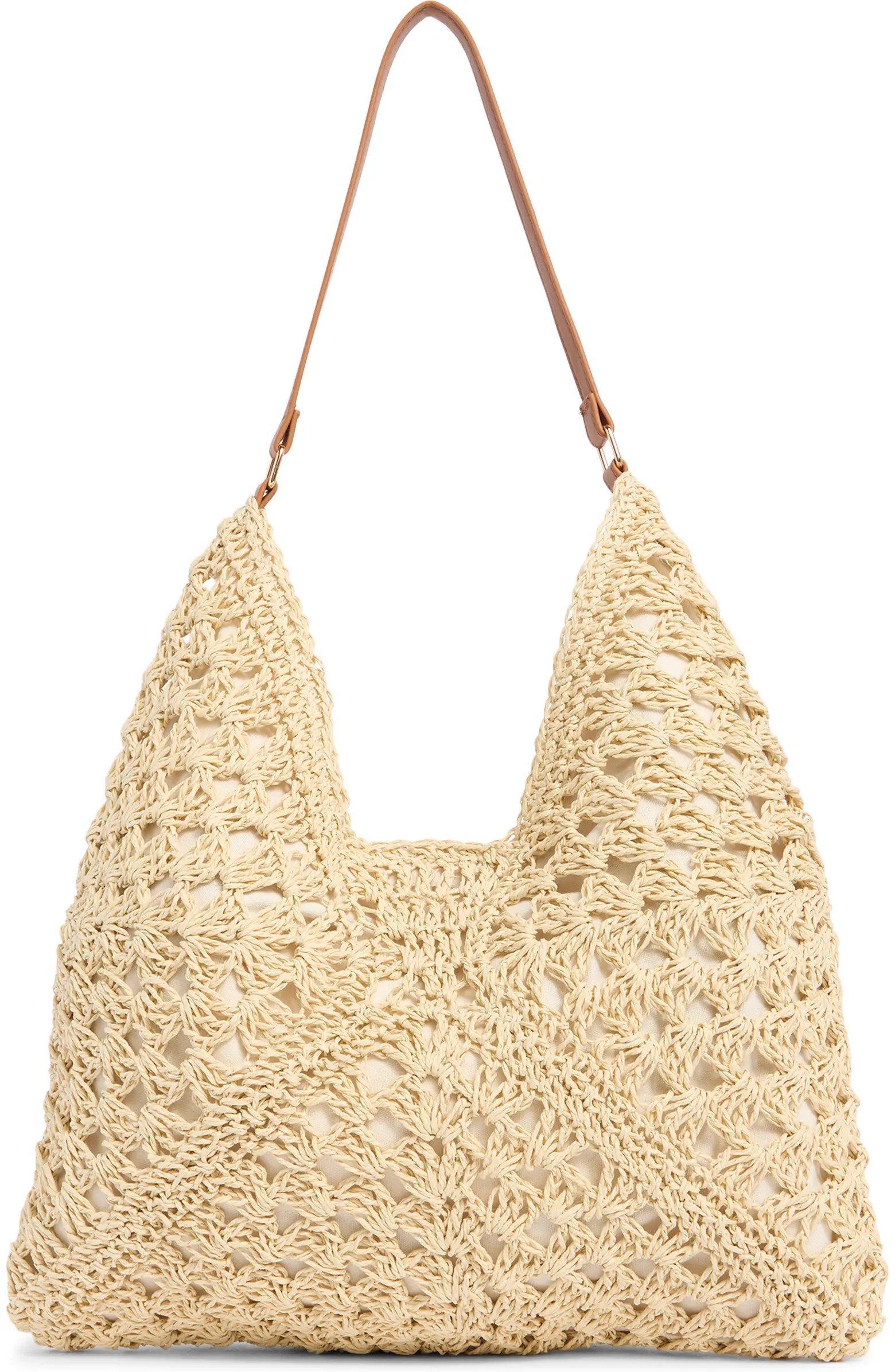 Bloom Straw Shoulder Bag | Nordstrom Rack