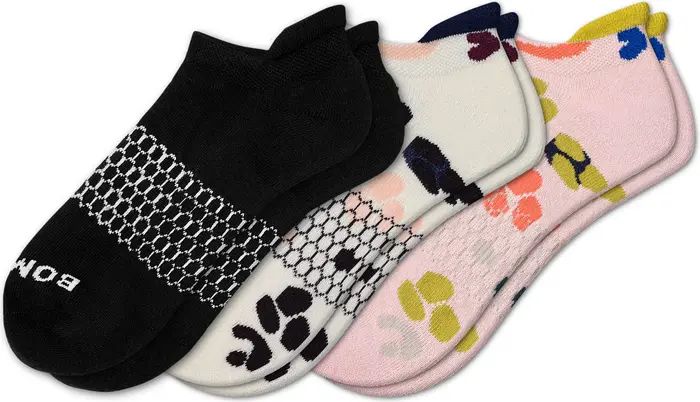 Assorted 3-Pack Supima® Cotton Blend Ankle Socks | Nordstrom