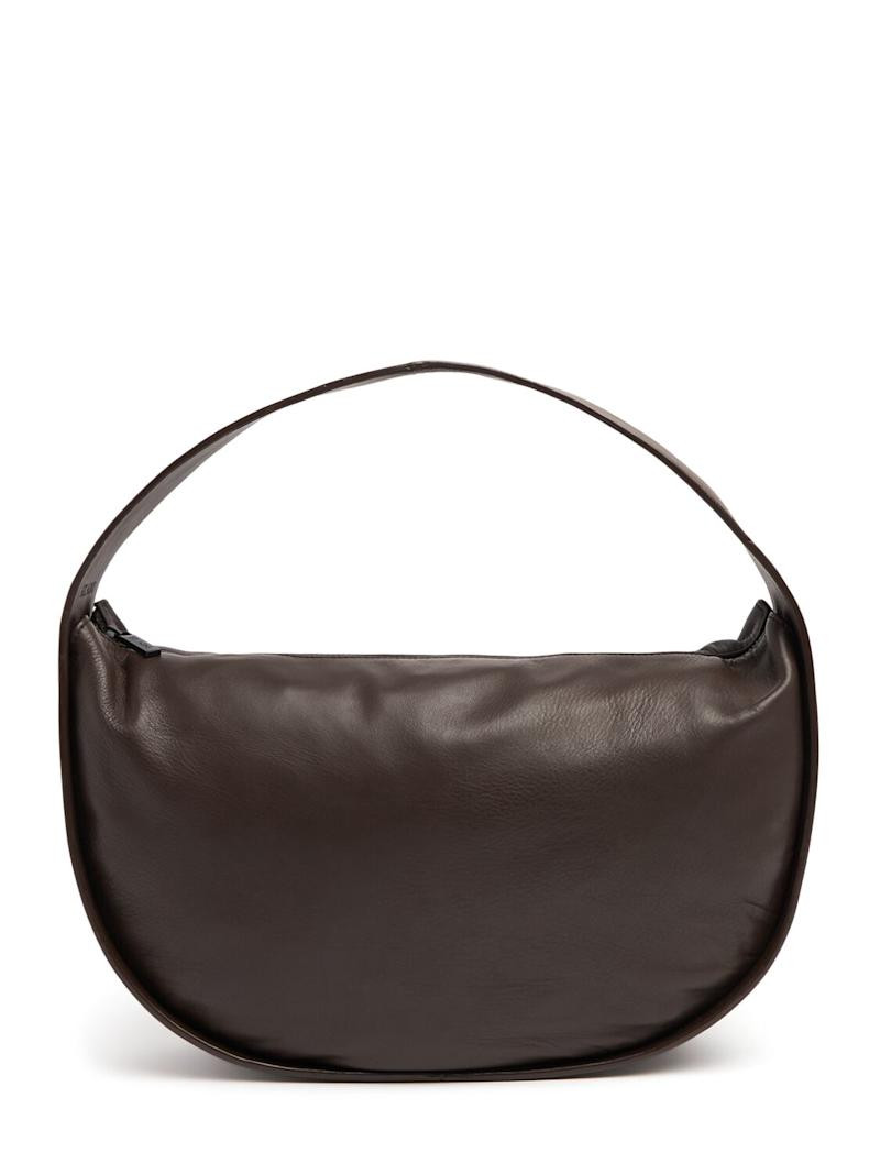 Soft Arc leather tote bag | Luisaviaroma