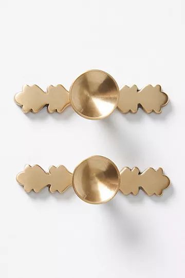 Kiera Leaf Kitchen Knobs, Set of 2 | Anthropologie (US)