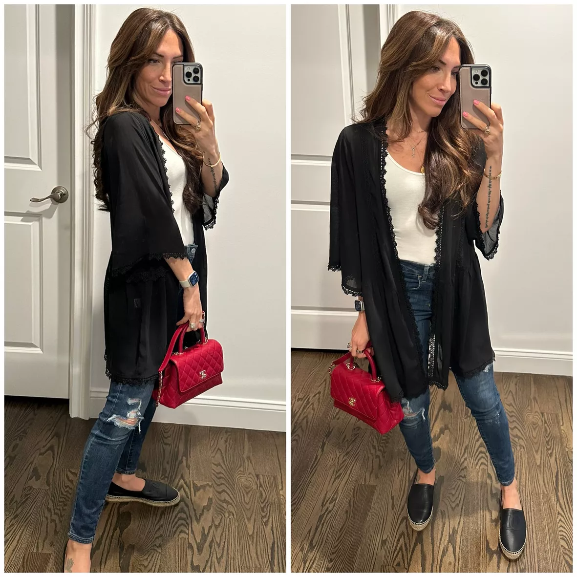 Dressed Down Everyday Outfit with Chanel Medallion Bag - Lollipuff
