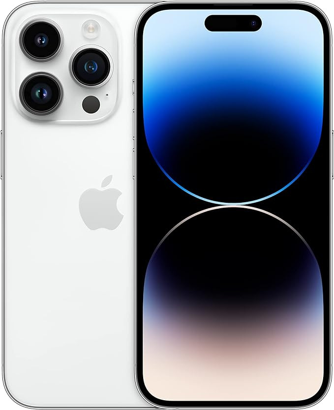 Apple iPhone 14 Pro (256 GB) - Silver | Amazon (UK)