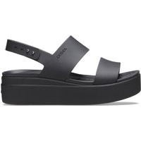 Crocs Women's Brooklyn Wedge Sandals - 6 - Black, Black,Brown | Marks & Spencer (UK)