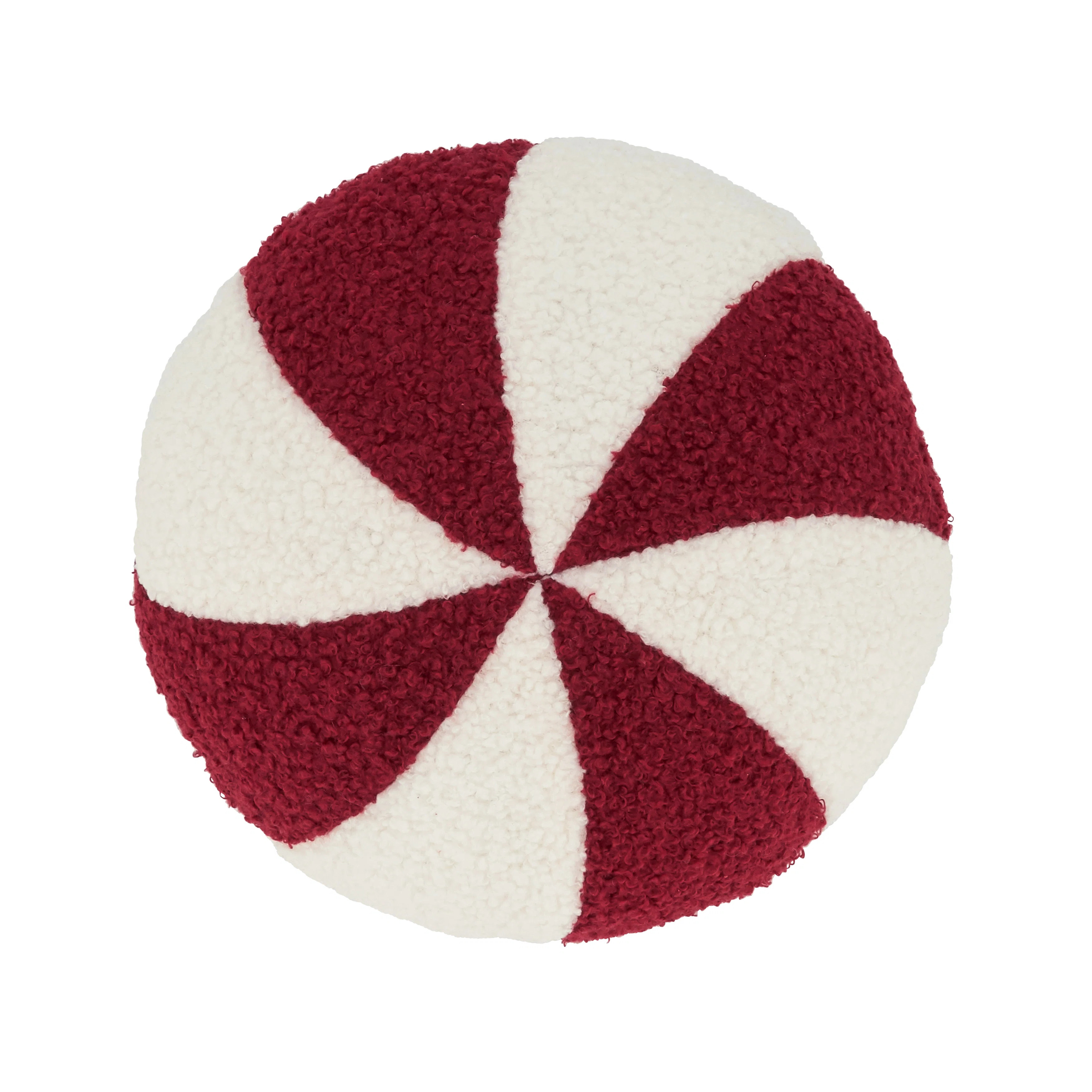 Saro Peppermint Polyester Throw Circle Pillow Cover & Insert | Wayfair | Wayfair North America