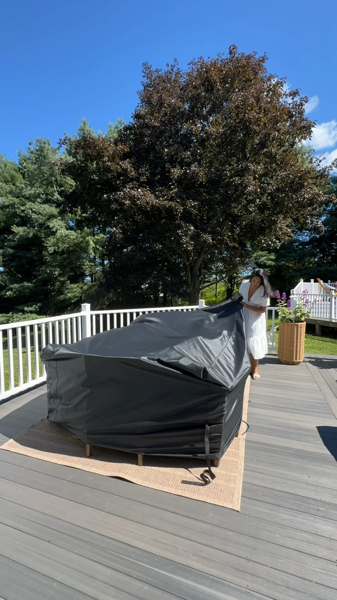 Outdoor furniture covers for all year round but specially to take care of it during the winter months!

#LTKSeasonal #LTKHome