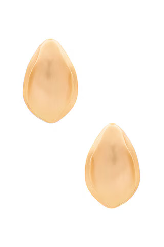 Cult Gaia Erin Earrings in Metallic Gold | FWRD 
