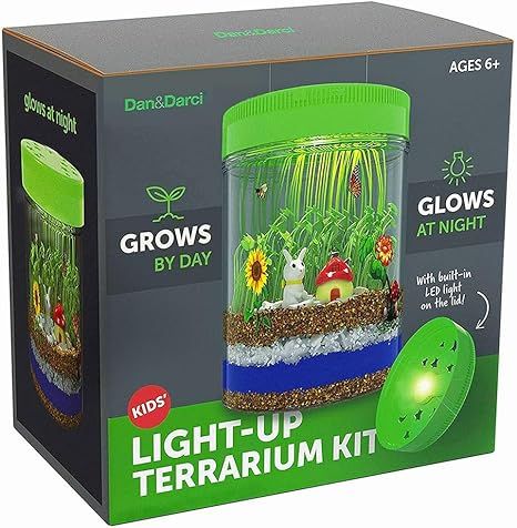 Light-Up Terrarium Kit for Kids - STEM Science Kits - Gifts for Kids - Educational DIY Kids Toys ... | Amazon (US)