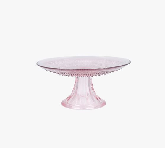 Jupiter Beaded Glass Cake Stand | Pottery Barn (US)