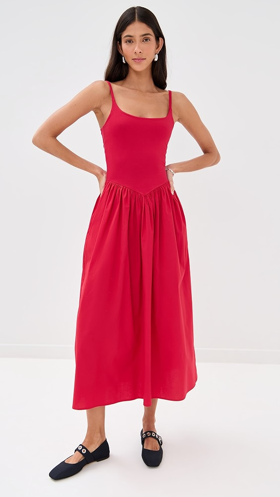 LE BOP Alix Mixed Fabric Tank Dress | Shopbop | Shopbop